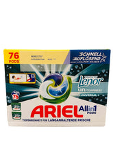 Ariel Allin1 Pods Universal+ – 76 stuks (2x38 pods / 1793,6g) – Complete Krachtige Reiniging
